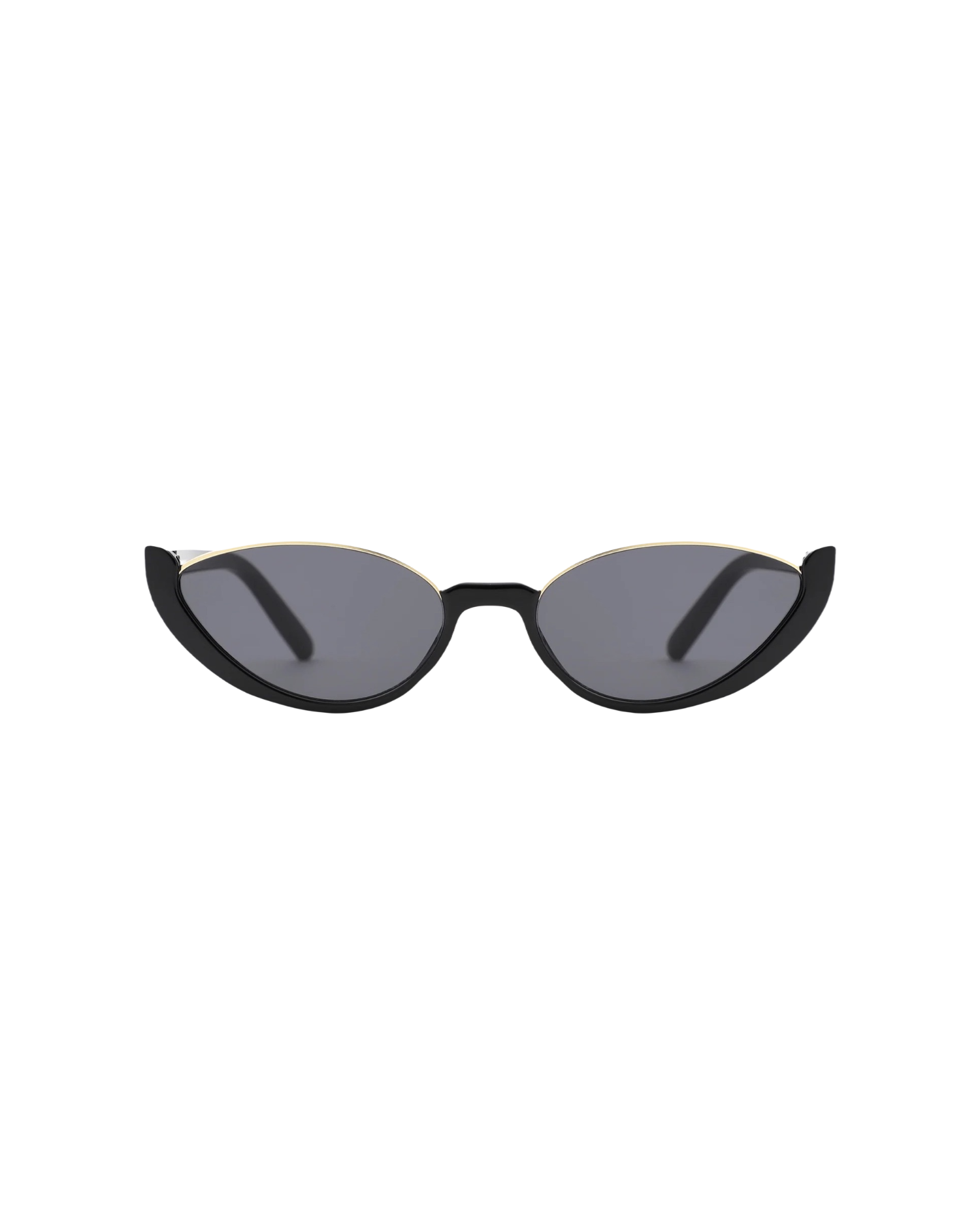 SEMI-RIMLESS CAT-EYE