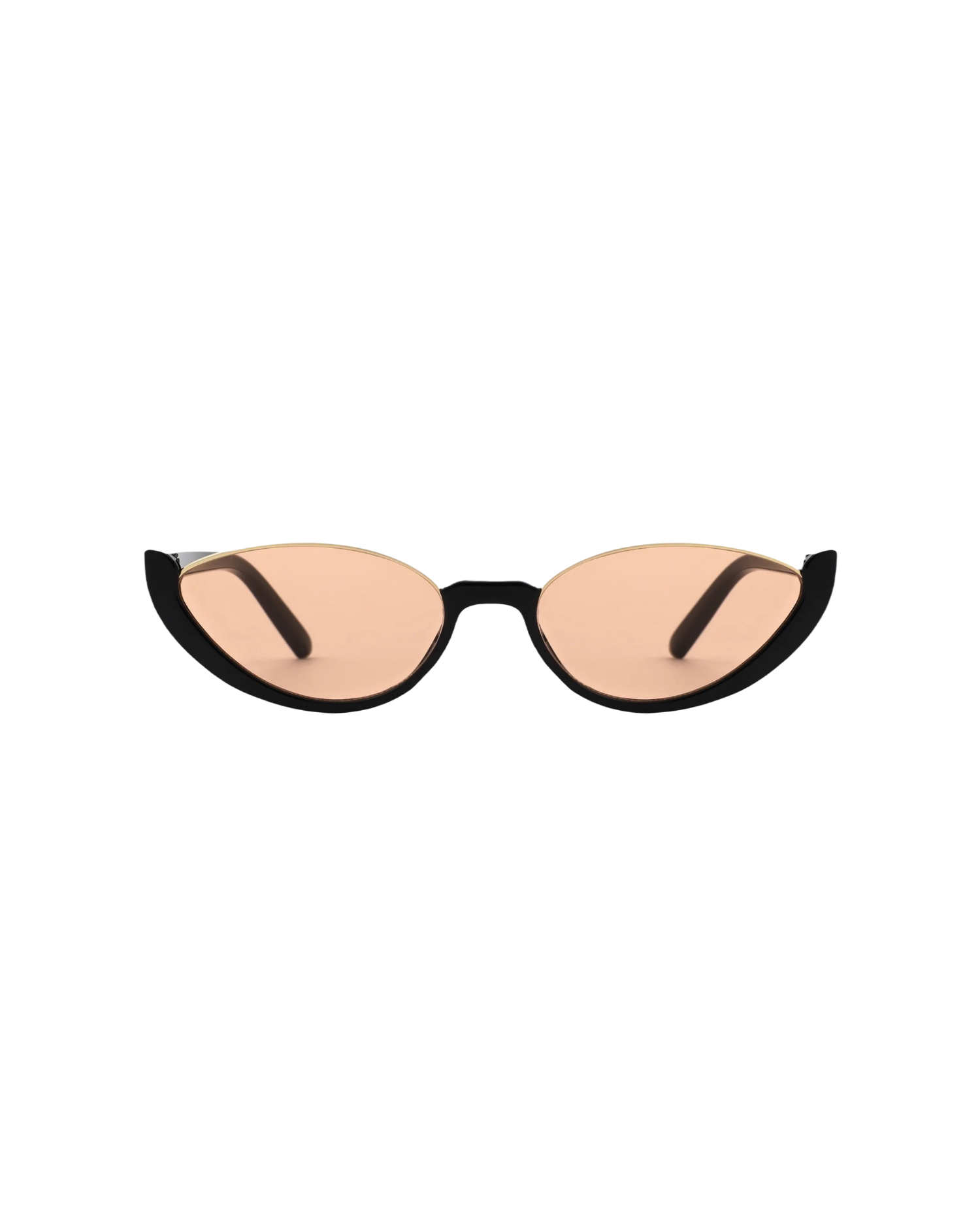 SEMI-RIMLESS CAT-EYE